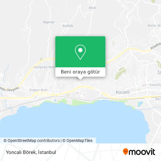 Yoncalı Börek harita
