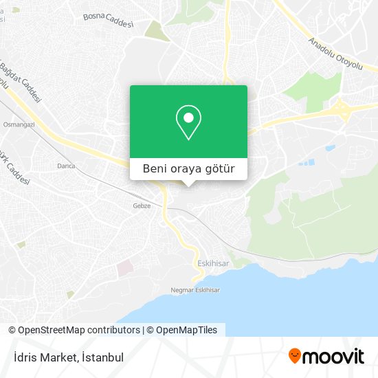 İdris Market harita