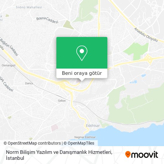 Norm Bilişim Yazılım ve Danışmanlık Hizmetleri harita