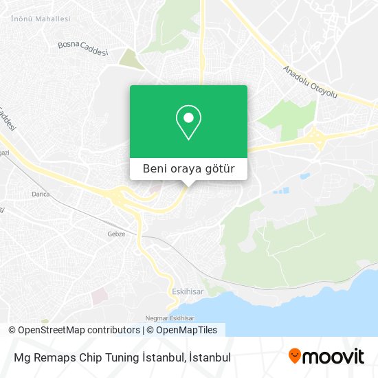 Mg Remaps Chip Tuning İstanbul harita