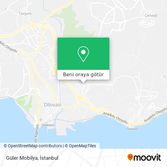 Güler Mobilya harita