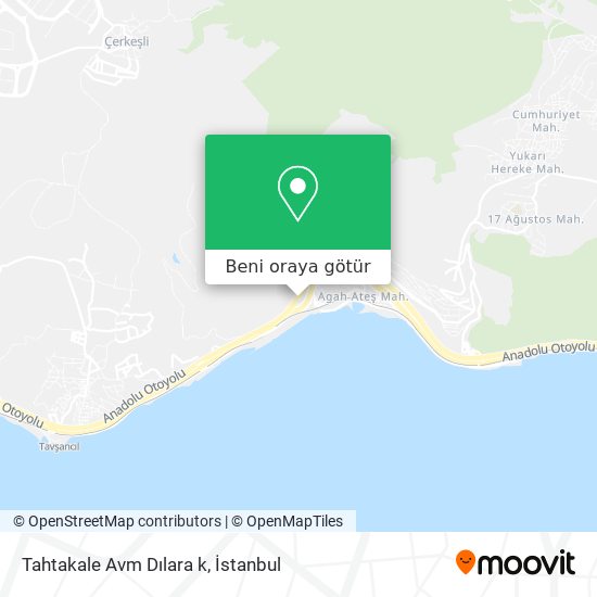 Tahtakale Avm Dılara k harita