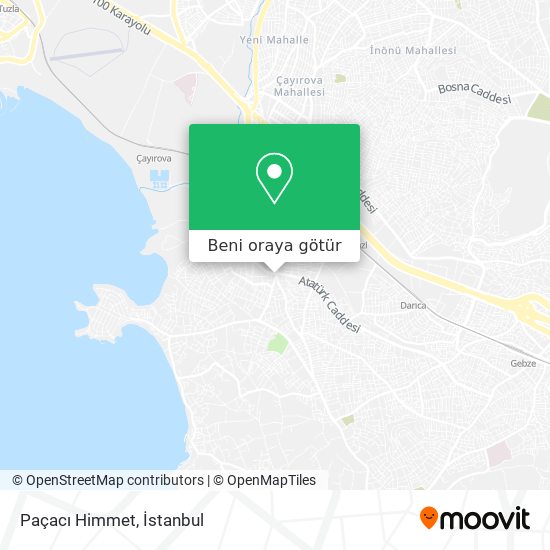 Paçacı Himmet harita