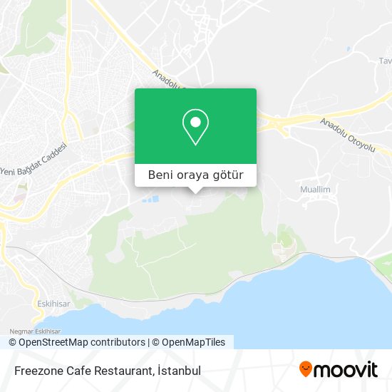 Freezone Cafe Restaurant harita