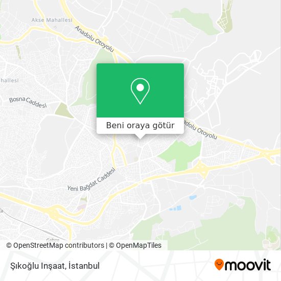 Şıkoğlu Inşaat harita