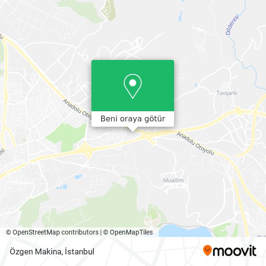 Özgen Makina harita
