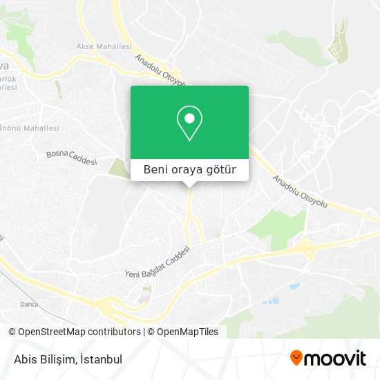 Abis Bilişim harita