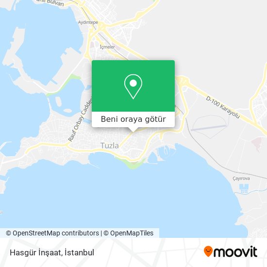 Hasgür İnşaat harita