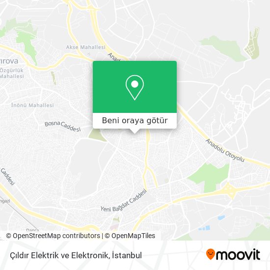 Çıldır Elektrik ve Elektronik harita
