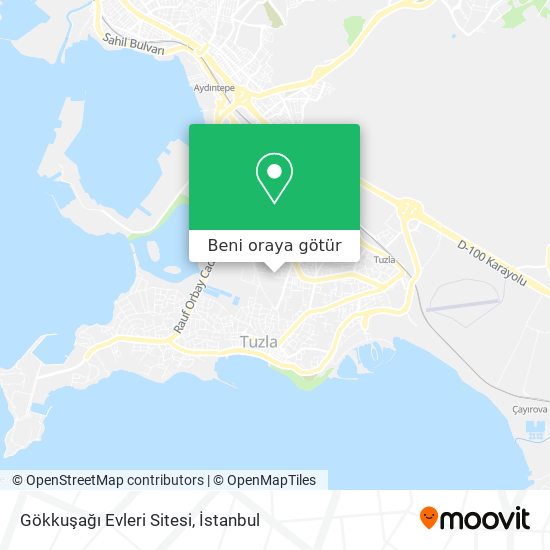 Gökkuşağı Evleri Sitesi harita