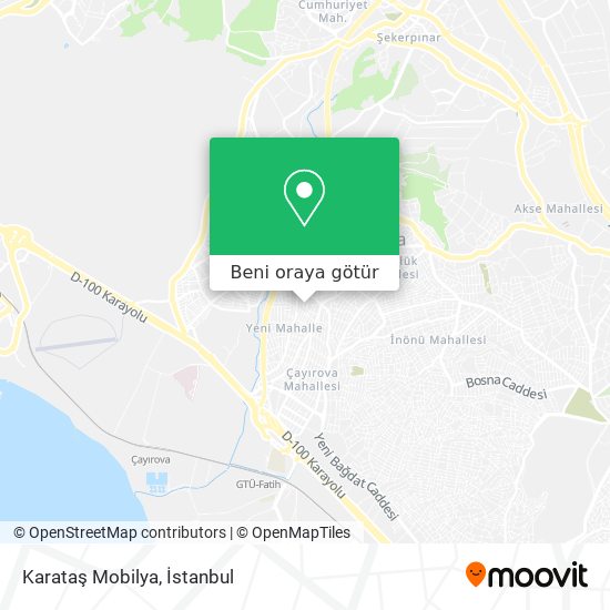 Karataş Mobilya harita