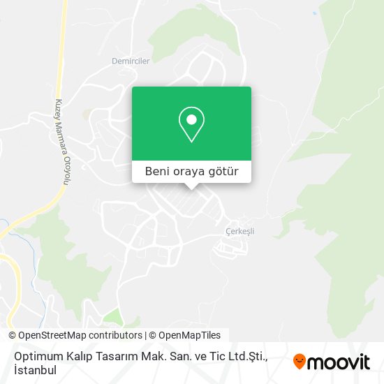 Optimum Kalıp Tasarım Mak. San. ve Tic Ltd.Şti. harita