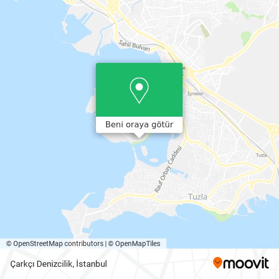 Çarkçı Denizcilik harita