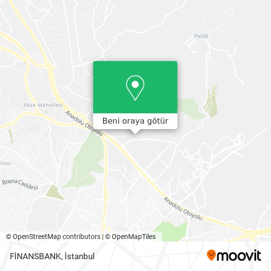 FİNANSBANK harita
