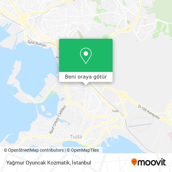 Yağmur Oyuncak Kozmatik harita