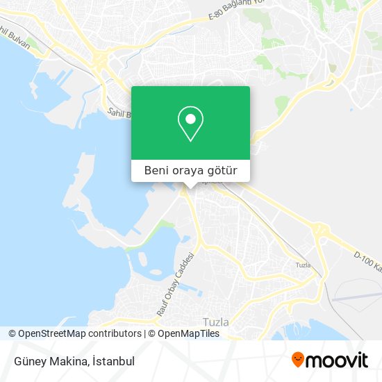 Güney Makina harita