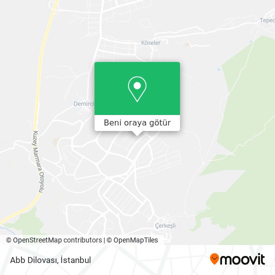 Abb Dilovası harita