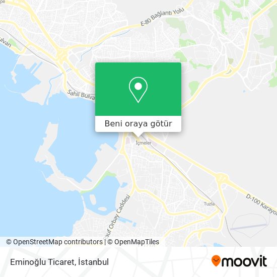 Eminoğlu Ticaret harita