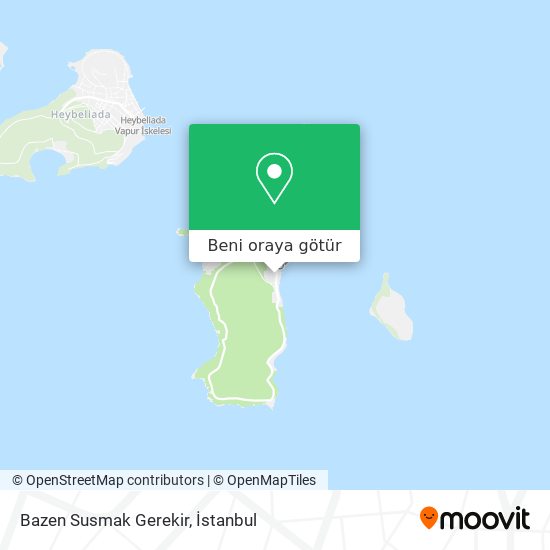 Bazen Susmak Gerekir harita