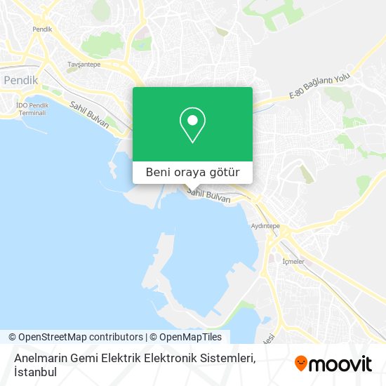 Anelmarin Gemi Elektrik Elektronik Sistemleri harita