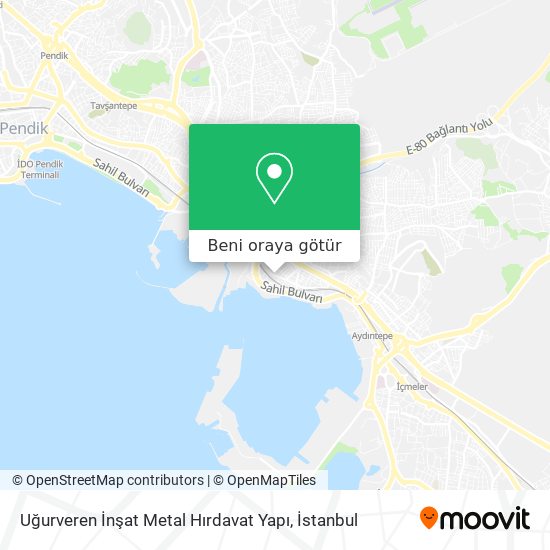 Uğurveren İnşat Metal Hırdavat Yapı harita