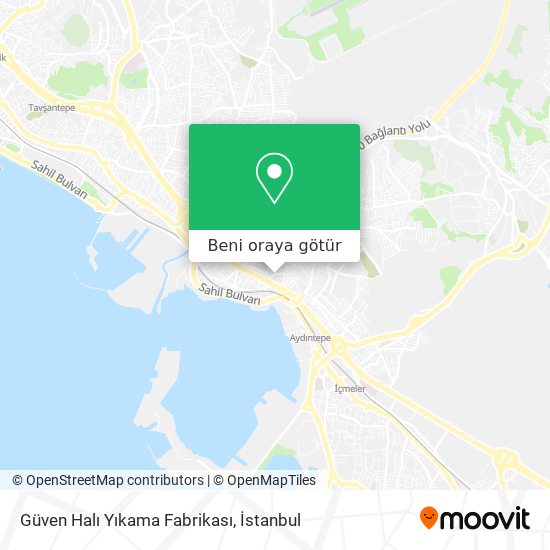 Güven Halı Yıkama Fabrikası harita