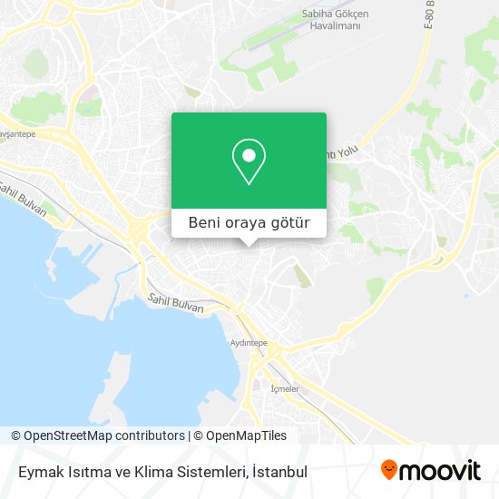 Eymak Isıtma ve Klima Sistemleri harita