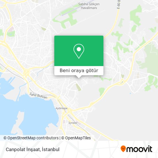 Canpolat İnşaat harita