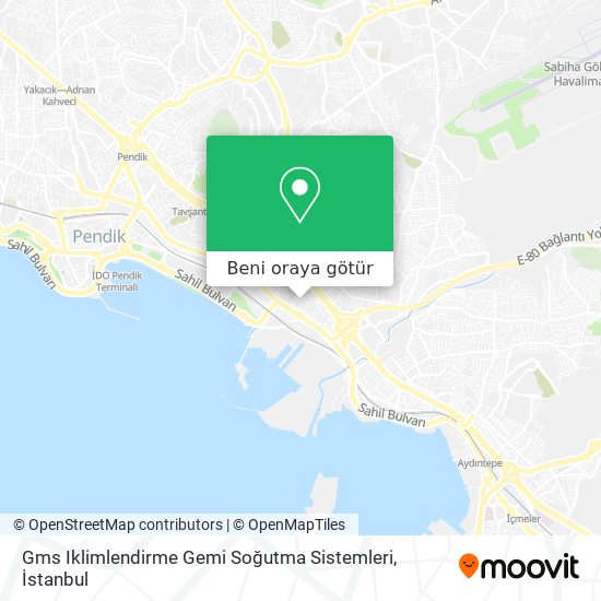 Gms Iklimlendirme Gemi Soğutma Sistemleri harita