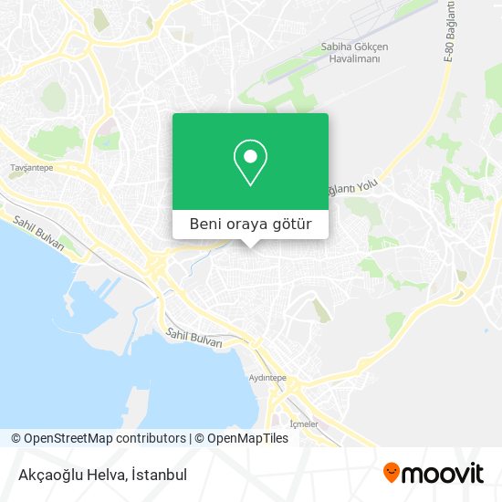 Akçaoğlu Helva harita