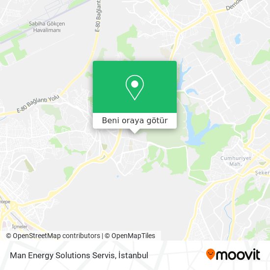 Man Energy Solutions Servis harita