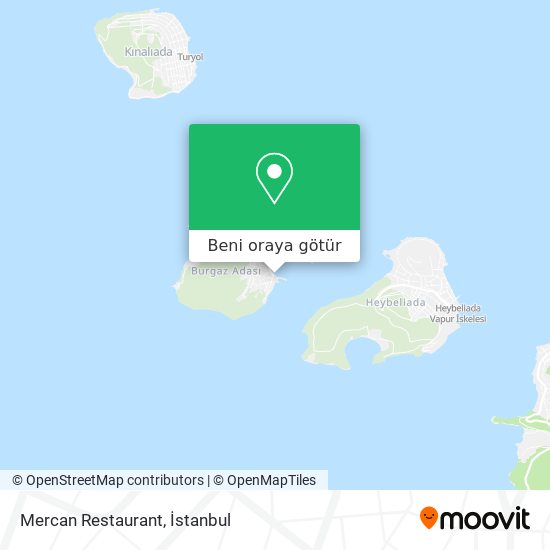 Mercan Restaurant harita
