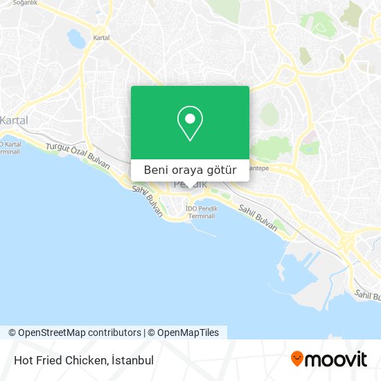 Hot Fried Chicken harita