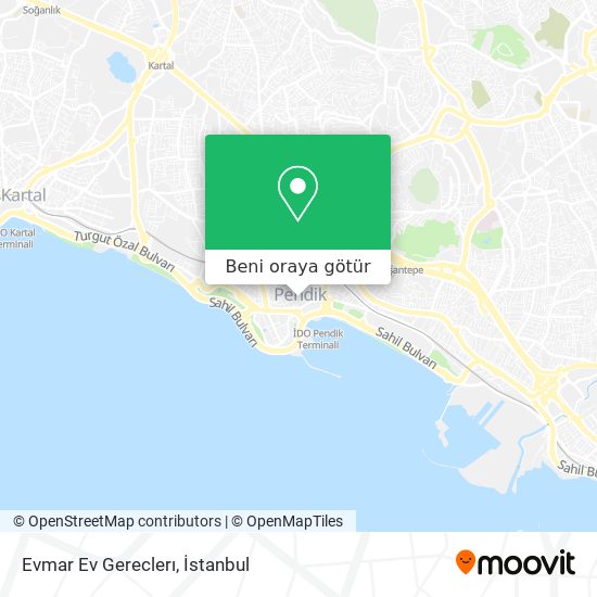 Evmar Ev Gereclerı harita