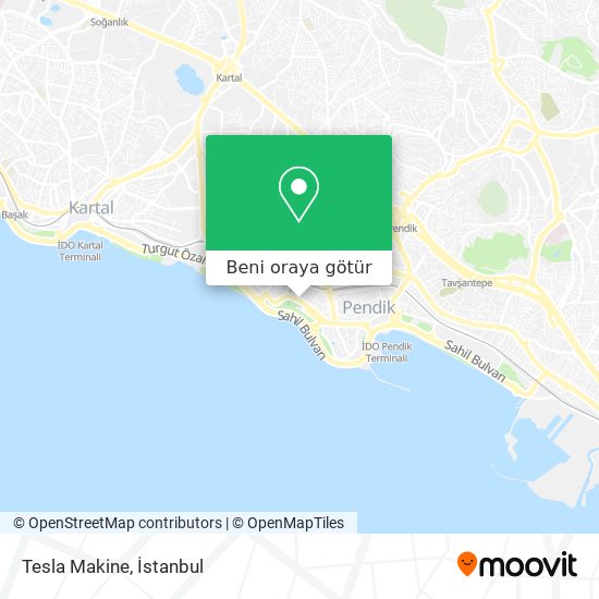 Tesla Makine harita