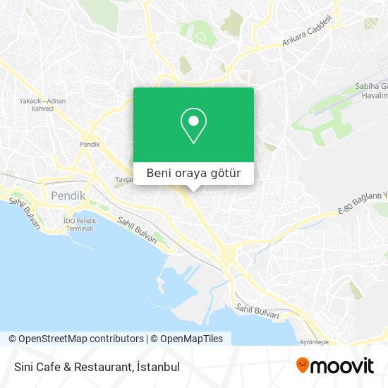 Sini Cafe & Restaurant harita