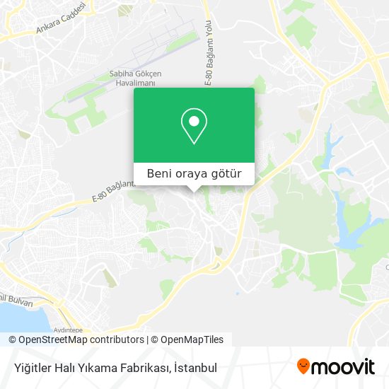 Yiğitler Halı Yıkama Fabrikası harita
