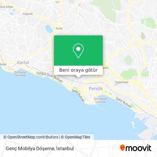 Genç Mobilya Döşeme harita