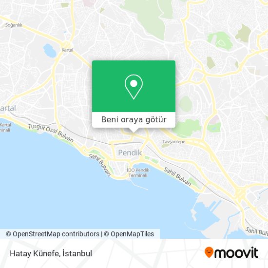 Hatay Künefe harita