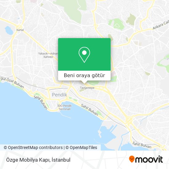 Özge Mobilya Kapı harita