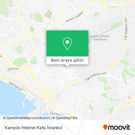 Kampüs İnternet Kafe harita