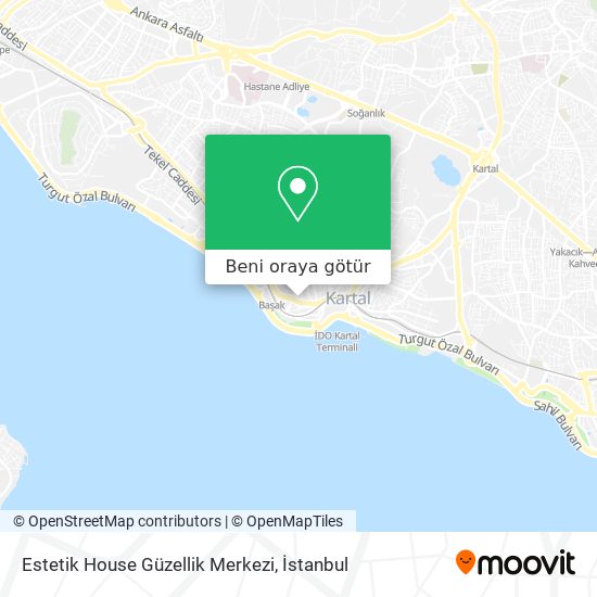 Estetik House Güzellik Merkezi harita