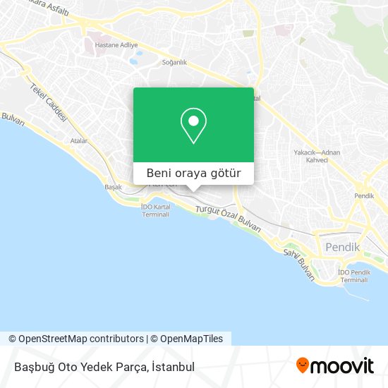 Başbuğ Oto Yedek Parça harita