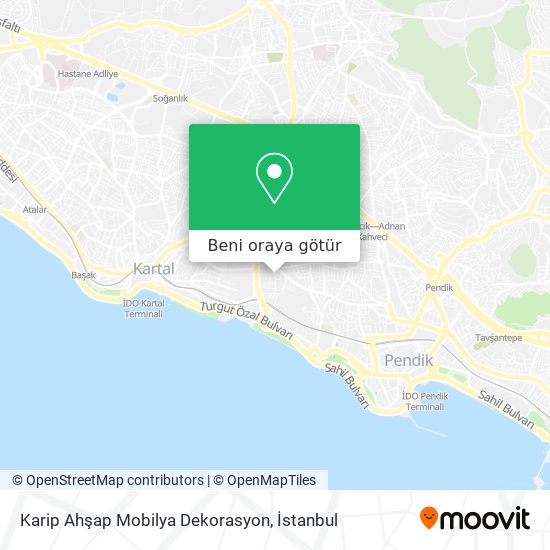 Karip Ahşap Mobilya Dekorasyon harita