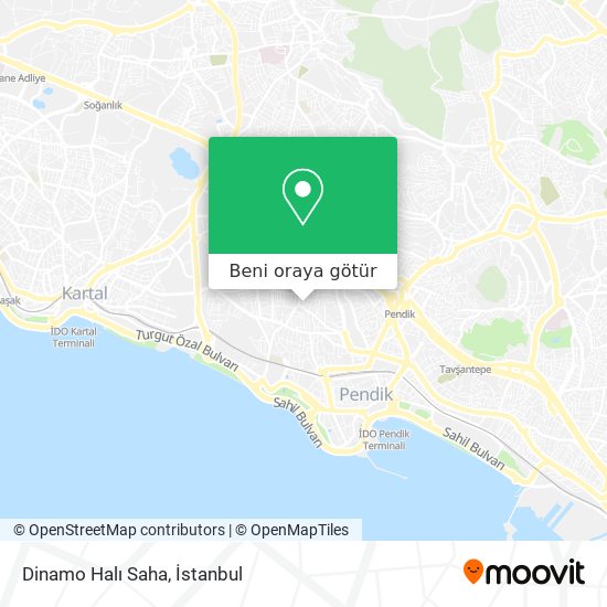 Dinamo Halı Saha harita