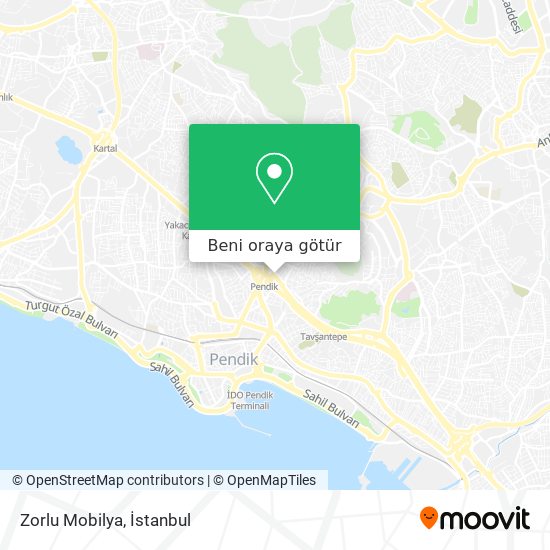 Zorlu Mobilya harita