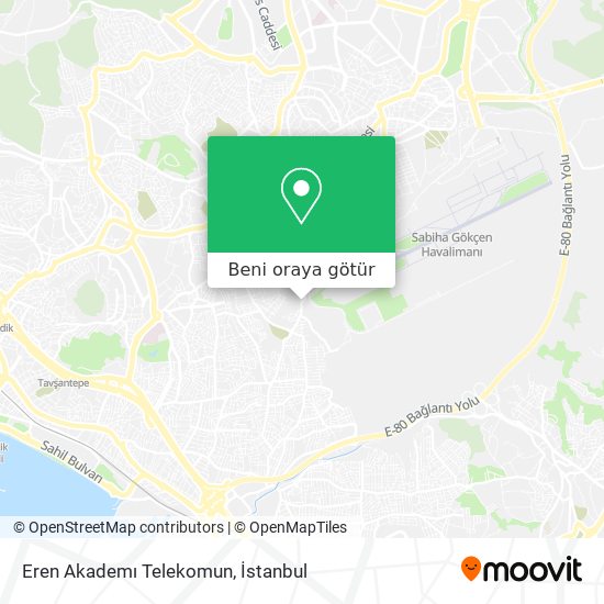 Eren Akademı Telekomun harita