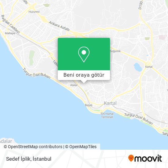 Sedef İplik harita