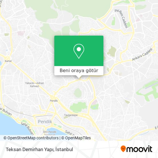 Teksan Demirhan Yapı harita