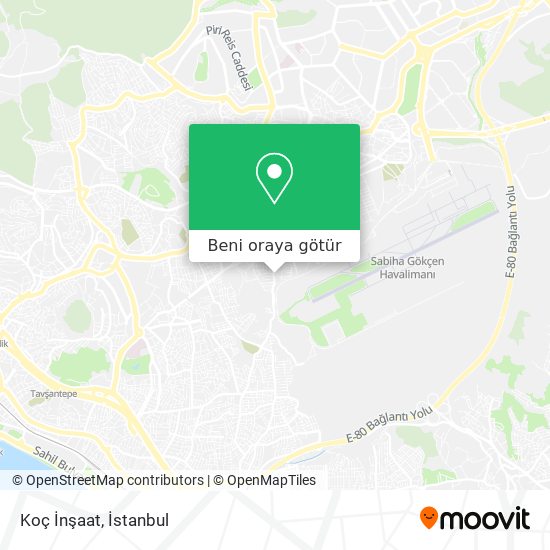 Koç İnşaat harita